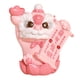 thumbnail image 3 of Estatua De León Chino, Artesanía De Resina, Adorno De Escritorio Para Estante De Gabinete De Entrada, Rosa, 3 of 5