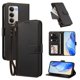 thumbnail image 2 of Funda con Billetera para [Xiaomi Redmi 15 4G/5G] con Bolsillo Zipper y Tarjetero Negro, 2 of 6