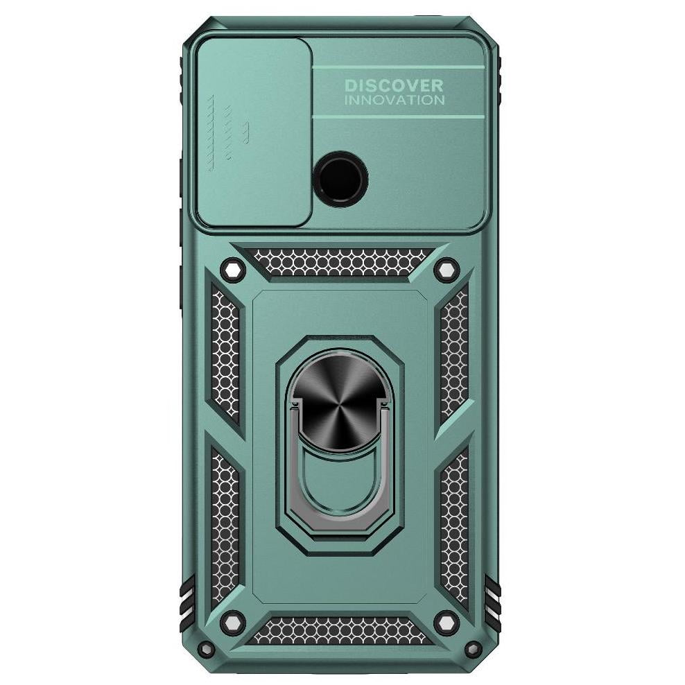 Estuche Gangxun Para Samsung Galaxy A03, Soporte Giratorio 360°, Estilo Mecánico Y Magnético