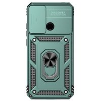 Estuche Gangxun Para Samsung Galaxy A03, Soporte Giratorio 360°, Estilo Mecánico Y Magnético