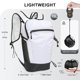 thumbnail image 2 of Mochila IX INOXTO 15L/22L Plegable Impermeable Blanca, 2 of 7