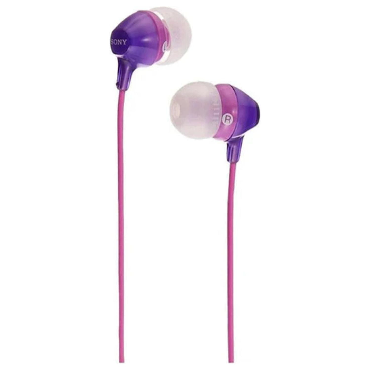 Sony - Audifonos In Ear Jack 3.5mm Morado Mdrex15p