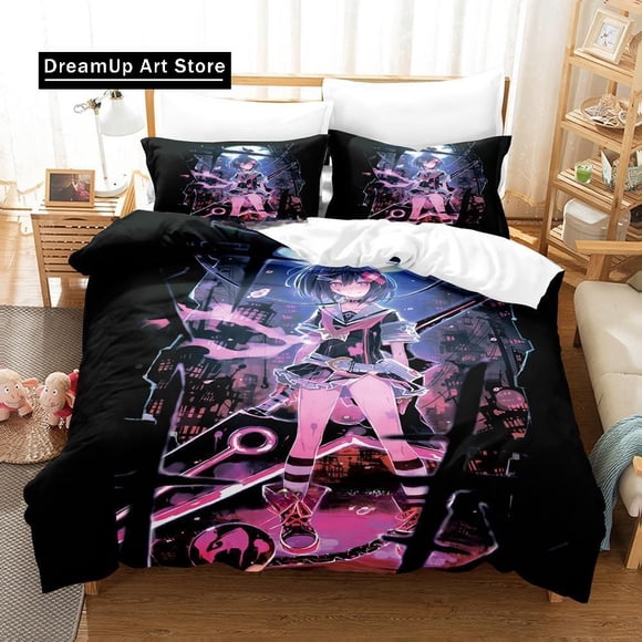 Mary Skelter Finale Bedding Set Bed Set Adult Kid Bedroom Duvet cover SetsBed Sheet Set