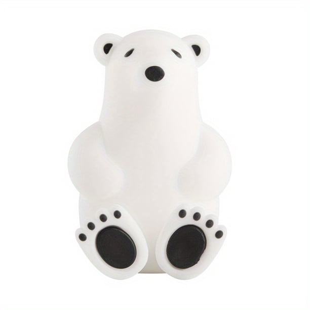 1pc Cute Bear Toothbrush Holder - Wall Mounted Rack for Bathroom Organization