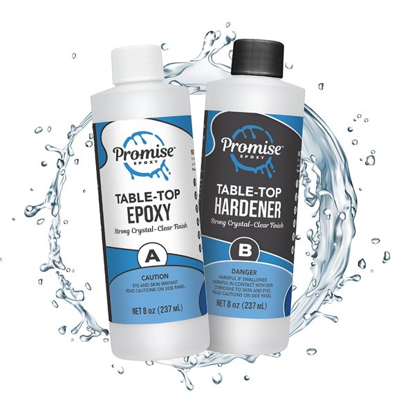 Kit de Resina Epoxi Promise Epoxy 237 ml para encimera de bar