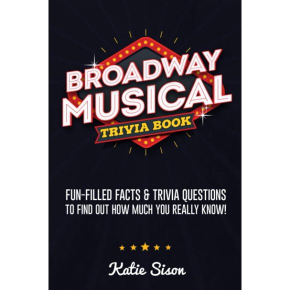 Libro de Trivia Bridge Press: Datos Divertidos sobre Musicales de Broadway
