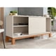 thumbnail image 3 of Rack 50" Mondrian Blanco - Castaño, 3 of 7