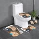 thumbnail image 1 of Juego de Alfombras de Baño Desmarcar Terciopelo Coral 3 Piezas, 1 of 6