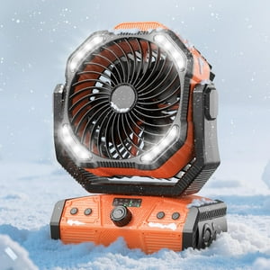 Ventilador Portátil Recargable Koonie De 8 Pulgadas Con 27 Horas De Trabajo