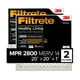 thumbnail image 1 of Filtro De Aire 20x20x1 Mpr 2800 Merv 14 2 Filtros, 1 of 8