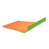 Magideal - Colchoneta Flotante De Agua Cojín Flotante Xpe Manta De Agua Duradero Cómodo Flotador Colchón Colchoneta Flotante Cama Para Actividades Acuáticas En Naranja Y Verde