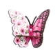 thumbnail image 5 of Estante Flotante De Madera Con Diseño De Mariposas Para Almacenamiento En La Esquina, Ideal Para Sala De Estar, Oficina Y Plantas, 23,5 X 24 Cm., 5 of 5