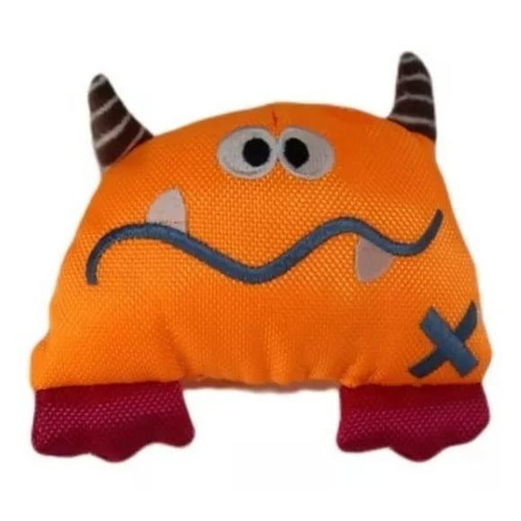 Juguete De Peluche Para Tu Mascota Con Sonido Color naranjo