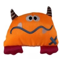 Defensor - Juguete De Peluche Para Tu Mascota Con Sonido Color Naranjo