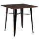 thumbnail image 1 of Mesa Tolix Negra 60X60 E Metal, 1 of 3