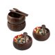 thumbnail image 5 of Set de Tazones y Cucharas de Coco Natural frymmx Ecológico, 5 of 5