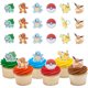 thumbnail image 1 of Anillos DecoPac Pokémon para Cupcakes, 24 Unidades, 1 of 3
