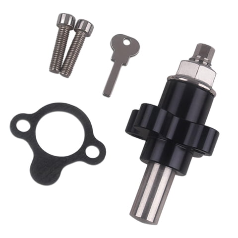 Magideal - Ajustador De Tensor De Cadena De Leva Manual, Piezas De Repuesto, Aleación De Aluminio De Fácil Instalación Para Accesorios De Motocicleta Cbr600Rr Negro
