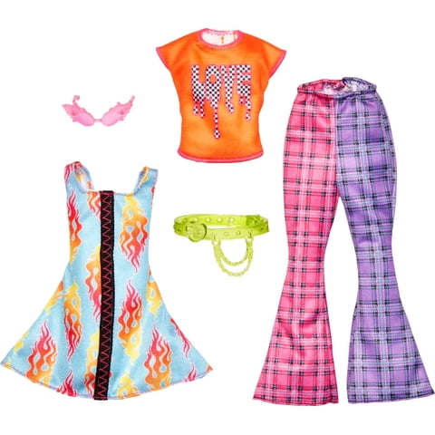 Ropa De Barbie, Muñecas De 2 Paquetes De 2 Paquetes Accesorios, 2 Rock