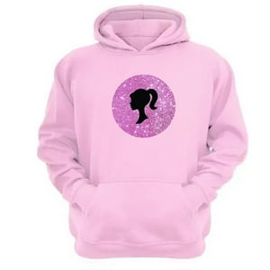 Genérico - Polerón Canguro Muñeca Modelo Rosa Talla M Unisex