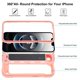 thumbnail image 4 of Funda para Apple iPhone 17e / iPhone 16e de 6.1 Pulgadas con Soporte de Doble Anillo, Soporte Giratorio de 360°, PC+silicona, Cubierta de Teléfono a Prueba de Golpes de Grado Militar de Alta, 4 of 5