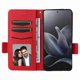 thumbnail image 2 of Funda Cartera para Motorola X70 Air Tapa Flip con Ranuras y Soporte Rojo, 2 of 5