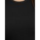 thumbnail image 5 of Agnes Orinda Vestido Suéter Talla Grande para Mujeres Cuello Redondo Sin Mangas Tejido Casual Vestido de Punto 4X Negro, 5 of 6