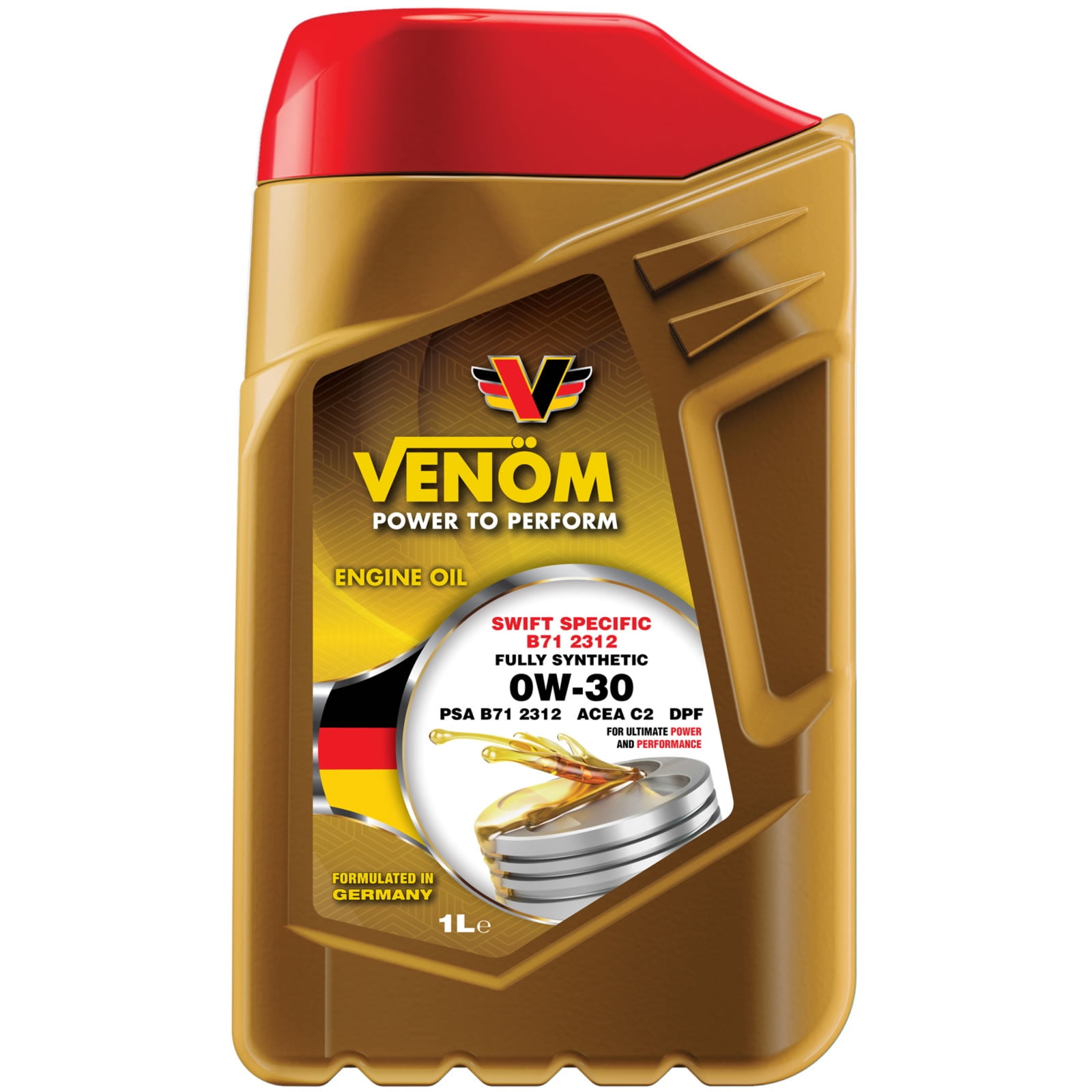 Aceite Para Motor 0w30 Venom Specific B71 2312 C2 Dpf 1l