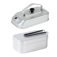 Ioensy - Hervidor De Agua Para Acampar, Minitetera Ligera Para Barbacoa, Cocinar, Senderismo, Hervidor Y Fiambrera