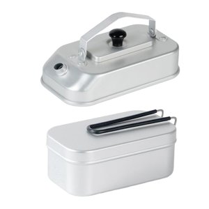 Ioensy - Hervidor De Agua Para Acampar, Minitetera Ligera Para Barbacoa, Cocinar, Senderismo, Hervidor Y Fiambrera