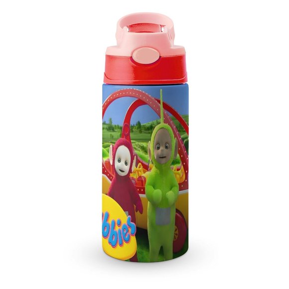 Botella de Agua Infantil Desmarcar Teletubbies Rosa 350 ml