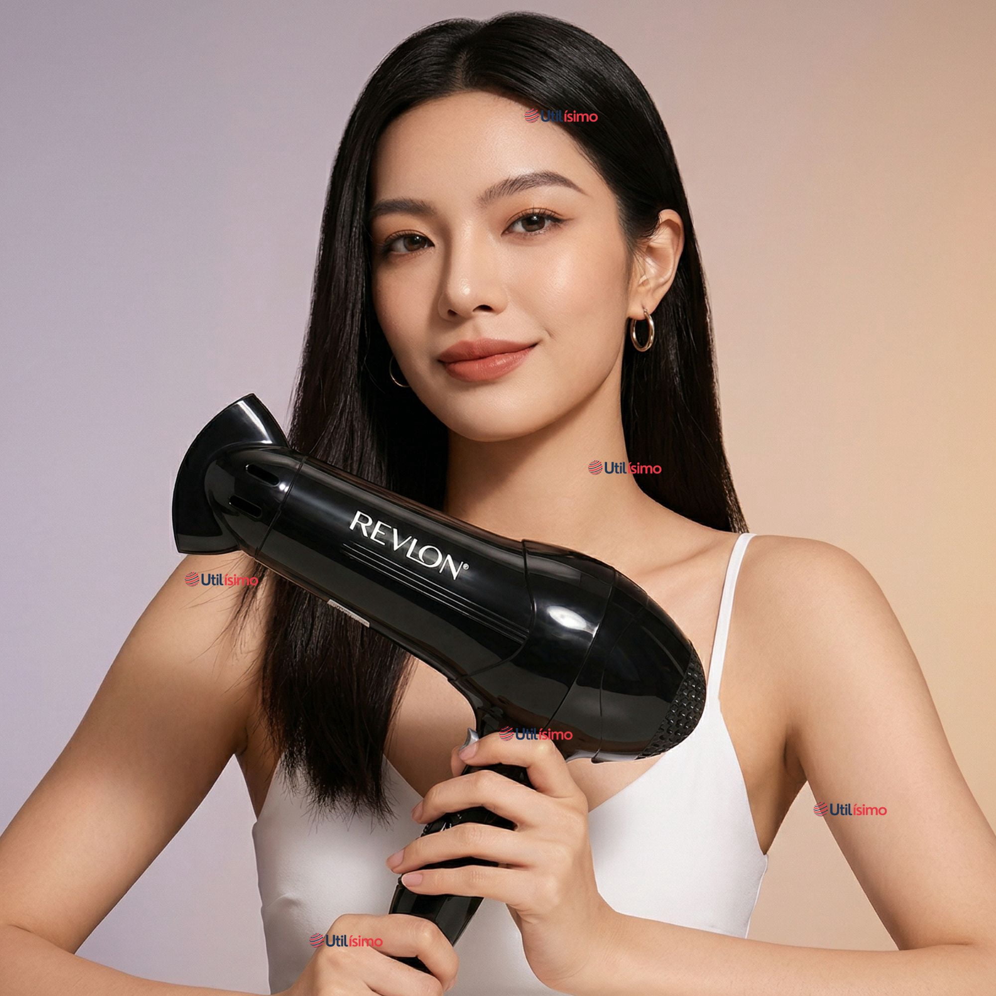 Secador De Cabello Control Frizz Revlon 2000w Negro