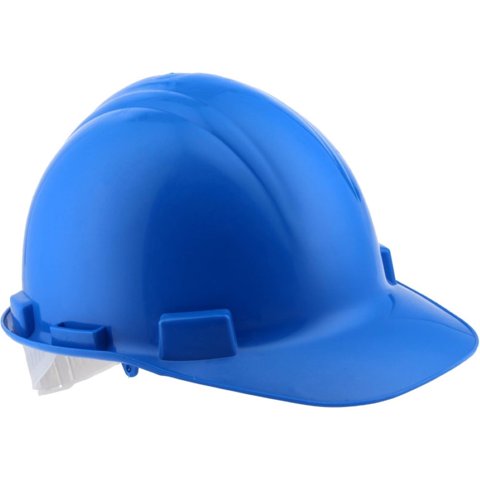 Genérico - Casco De Seguridad Con Arnes Azul