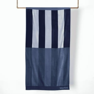 Toalla De Playa Jacquard 100X180Cm / Azulina – Mashini