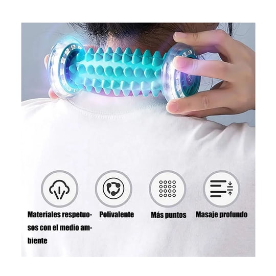 Genérico - Rodillos De Masaje Y Pelota Para Masajes Aliviar La Plantar