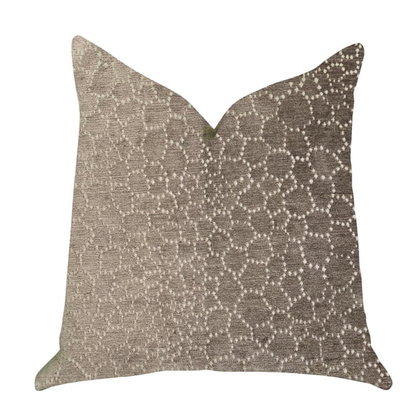 Cojín decorativo Plutus Brands Bubbly Gal de doble cara 26 x 26 cm beige