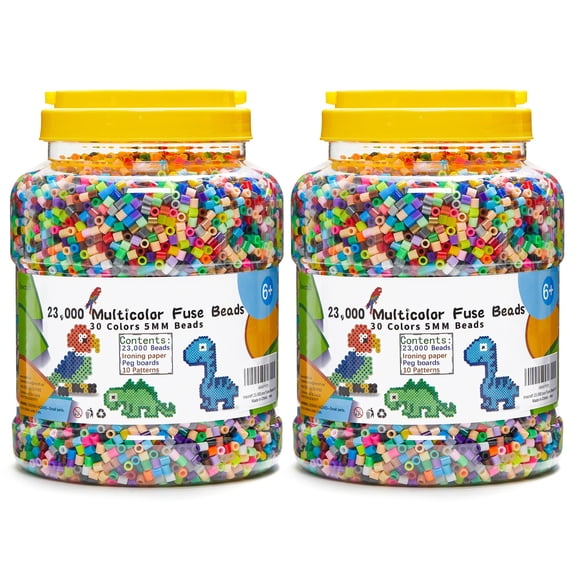 Craft Beads Juego De 46000 Unidades 5 Mm 30 Colores