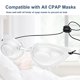 thumbnail image 4 of Máscara para Dormir WAHAH CPAP Hidratante para Alivio de Ojos Secos Transparente, 4 of 6