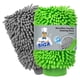 thumbnail image 1 of Manopla de lavado de autos MR.SIGA Premium de microfibra suave de chenilla, 2 unidades, 1 of 7