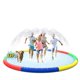 thumbnail image 1 of Splash Pad ODOSOLA de 3,5 m x 1,1 m para niños de 4 a 8 años con antideslizante, 1 of 7