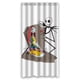 thumbnail image 1 of Cortina de ducha de Jack Skellington de Pesadilla antes de Navidad, juego de cortina de baño con ganchos, tamaño 36 x 72 pulgadas, 1 of 3