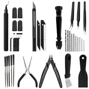 Qeeahuuo - Kit De Herramientas Para Impresora 3D Essential De 48 Piezas Con Estuche