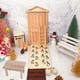thumbnail image 2 of Casa de muñecas 1:12, mini mesa larga de madera, accesorios de tiro, muebles de bolsillo, escena en miniatura, 2 of 5