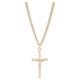 thumbnail image 1 of Collar Crucifijo Brilliance 24 in (61 cm), Baño de Oro 14k, 1 of 3