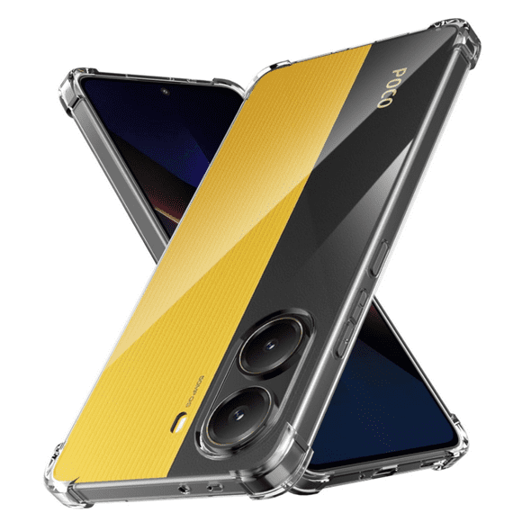 Carcasa Para Xiaomi Poco X7 Pro 5g Transparente Reforzada