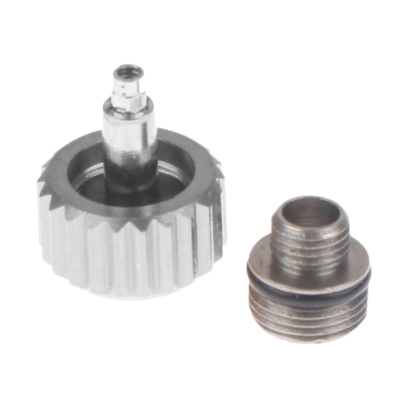 Magideal - Reloj Crown Watch Crown Parte De Surtido Parte De Acero Inoxidable Accesorios De Reparación De 6 Mm Reparación De Relojes Ratio De Reloj , Argén