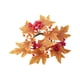 thumbnail image 5 of Anillo De Vela De Acción De Gracias, Anillos De Vela De Otoño Para Barra De Granja De Mesa, Naranja, Amarillo, 5 of 5
