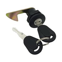 Magideal - Kits De Cerradura De Maletero Trasero De Motocicleta, Accesorios De Reparación De Metal, Reemplaza 2 Llaves, Accesorios Resistentes, Cerradura De Caja 40Mm