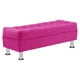 thumbnail image 2 of Banqueta Lisboa 2c Felpa 12 Fucsia, 2 of 4