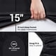thumbnail image 5 of Sábana ajustable Utopia Bedding, tamaño completo, microfibra, color negro, 5 of 6